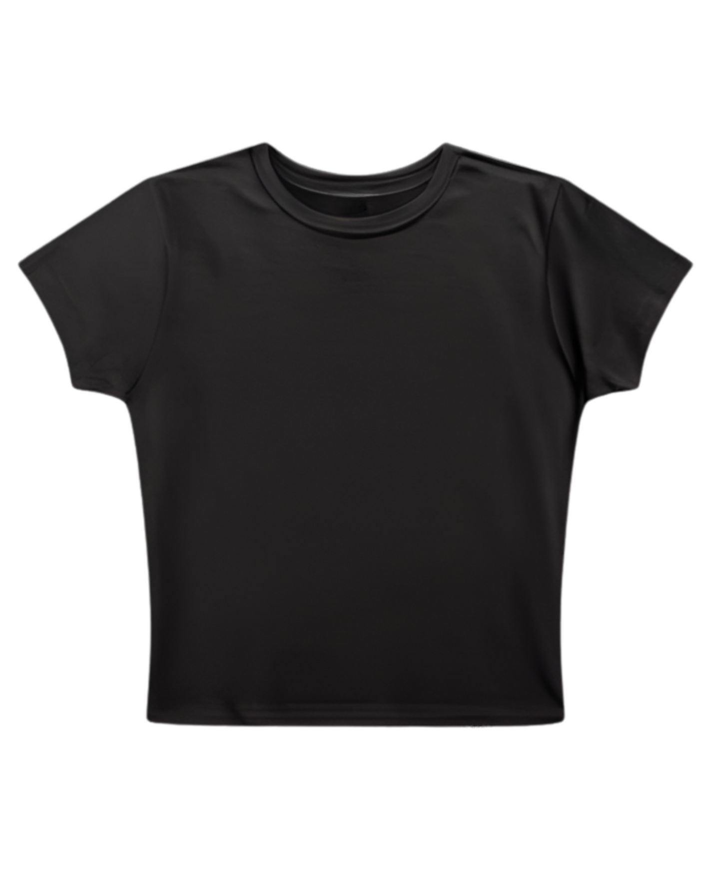 Jeans - Baby Tee - Black Baby Tee Back
