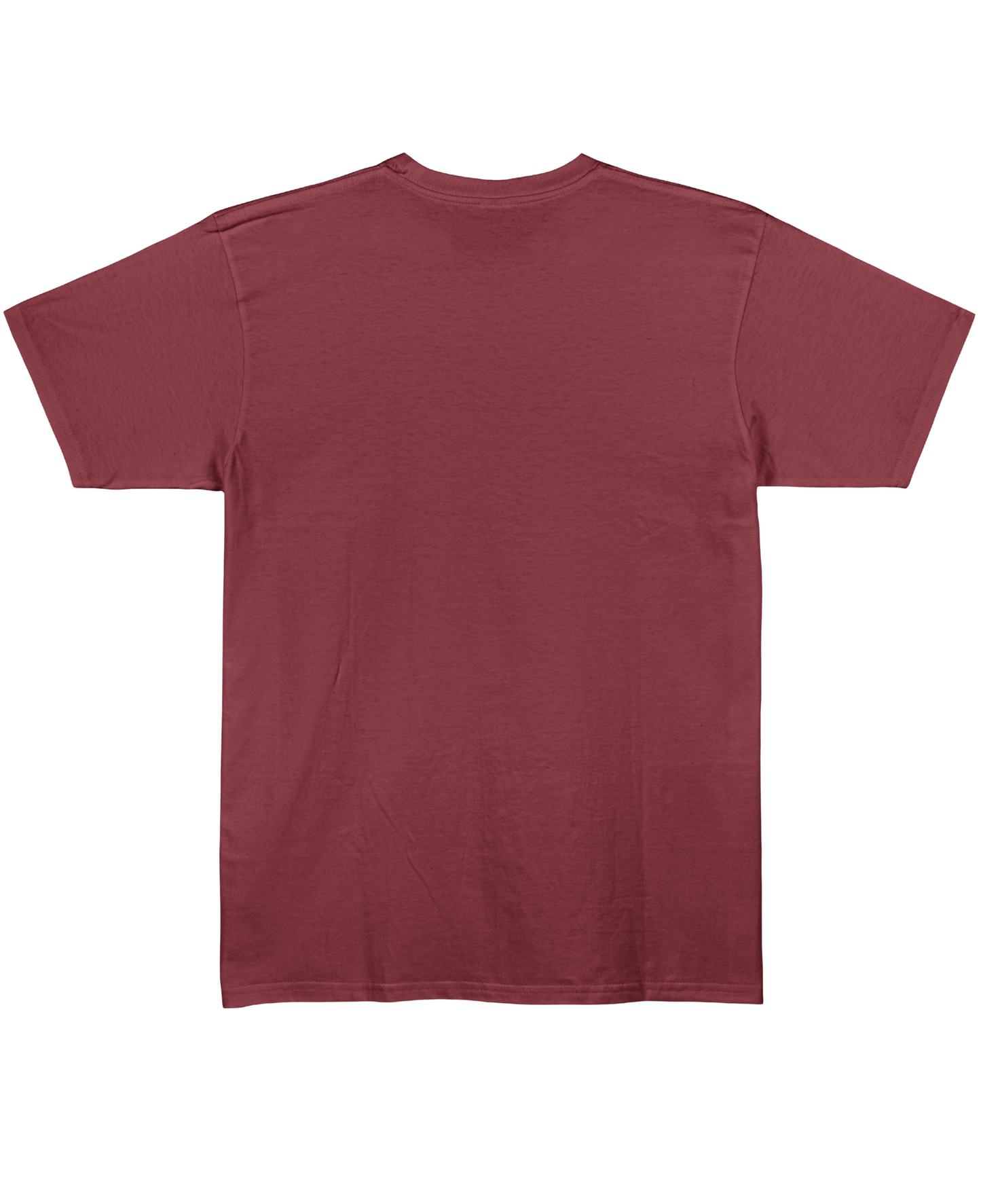 Mao Zebron - Regular Fit Tee - Maroon Back