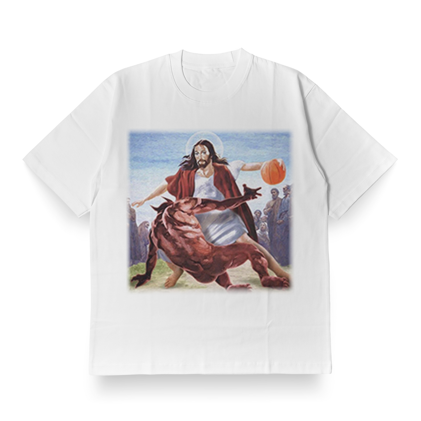 Holy Basketball - Oversized Tee