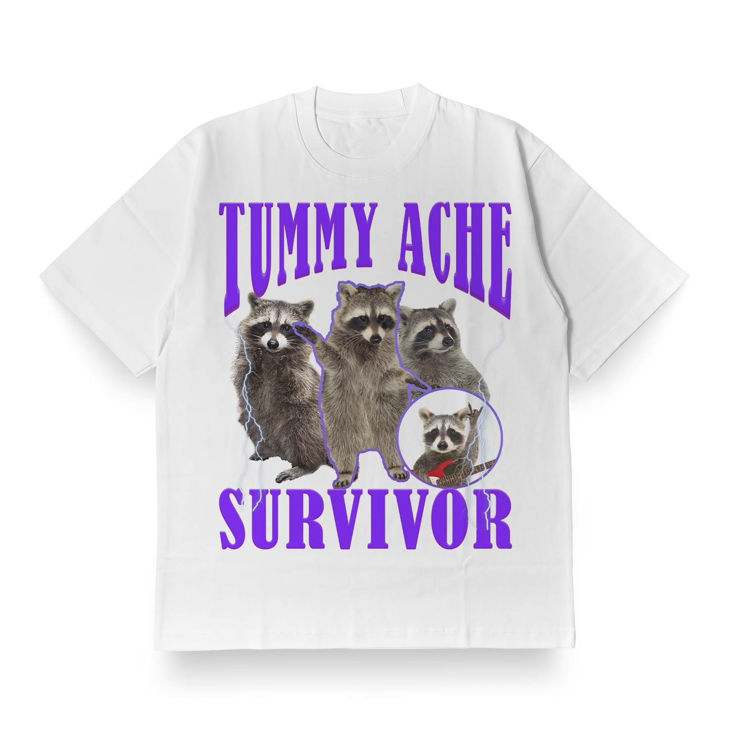 Tummy Ache Survivor - Oversized Tee
