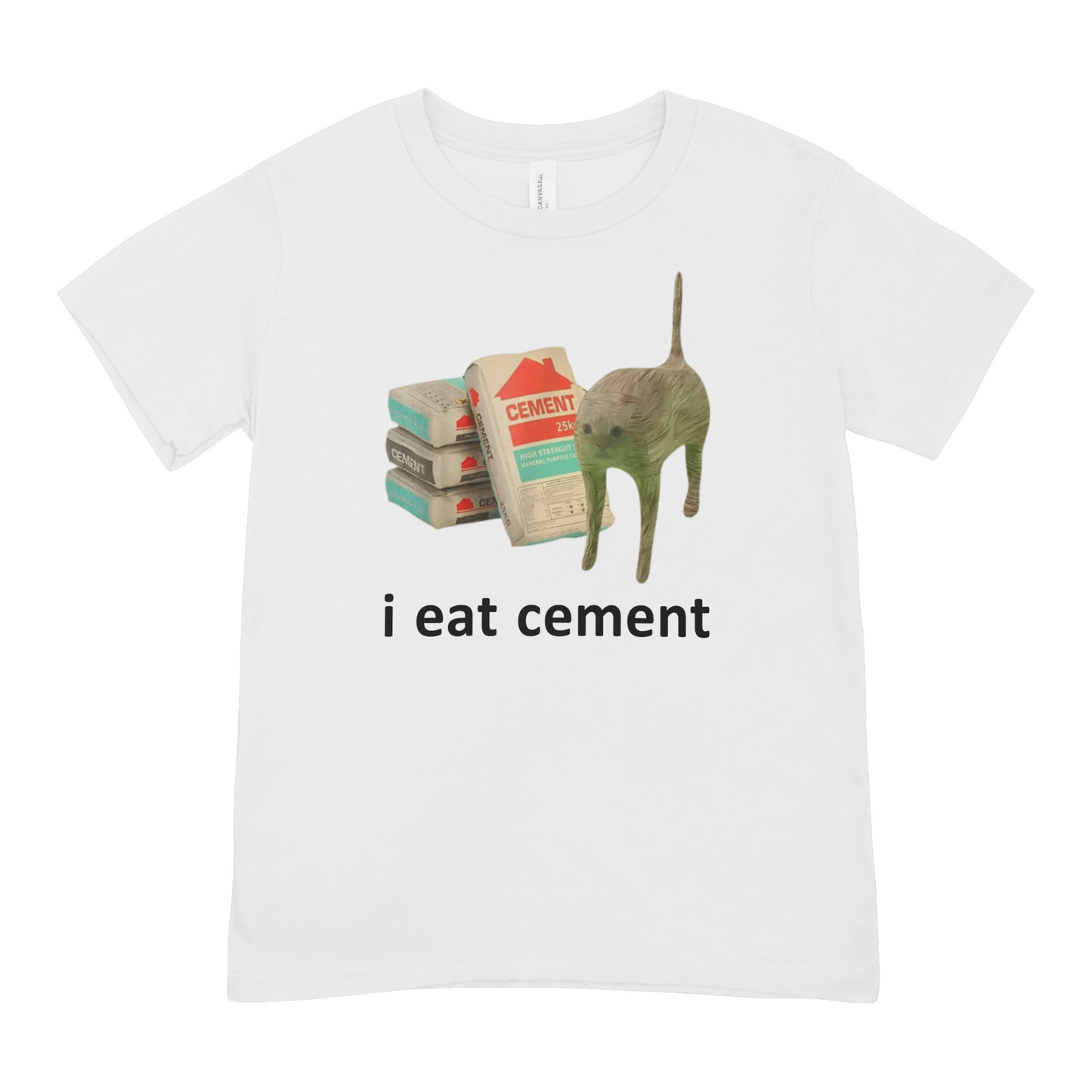 i eat cement - Oversized Tee