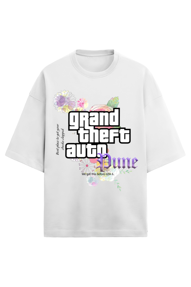 Grand Theft Auto Pune - French Terry Oversized Tee