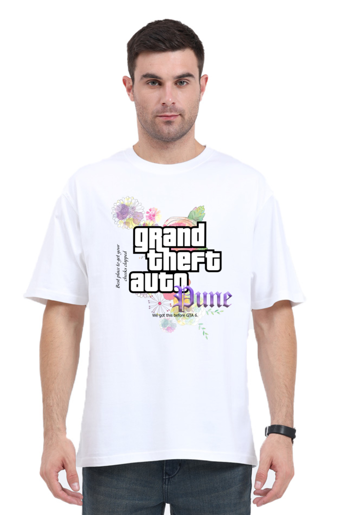 Grand Theft Auto Pune - Oversized Tee