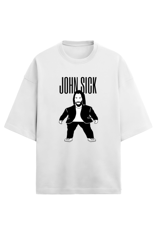 John Sick - French Terry Oversized Tee