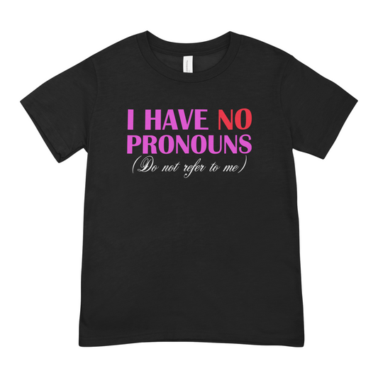 No Pronouns - Oversized Tee