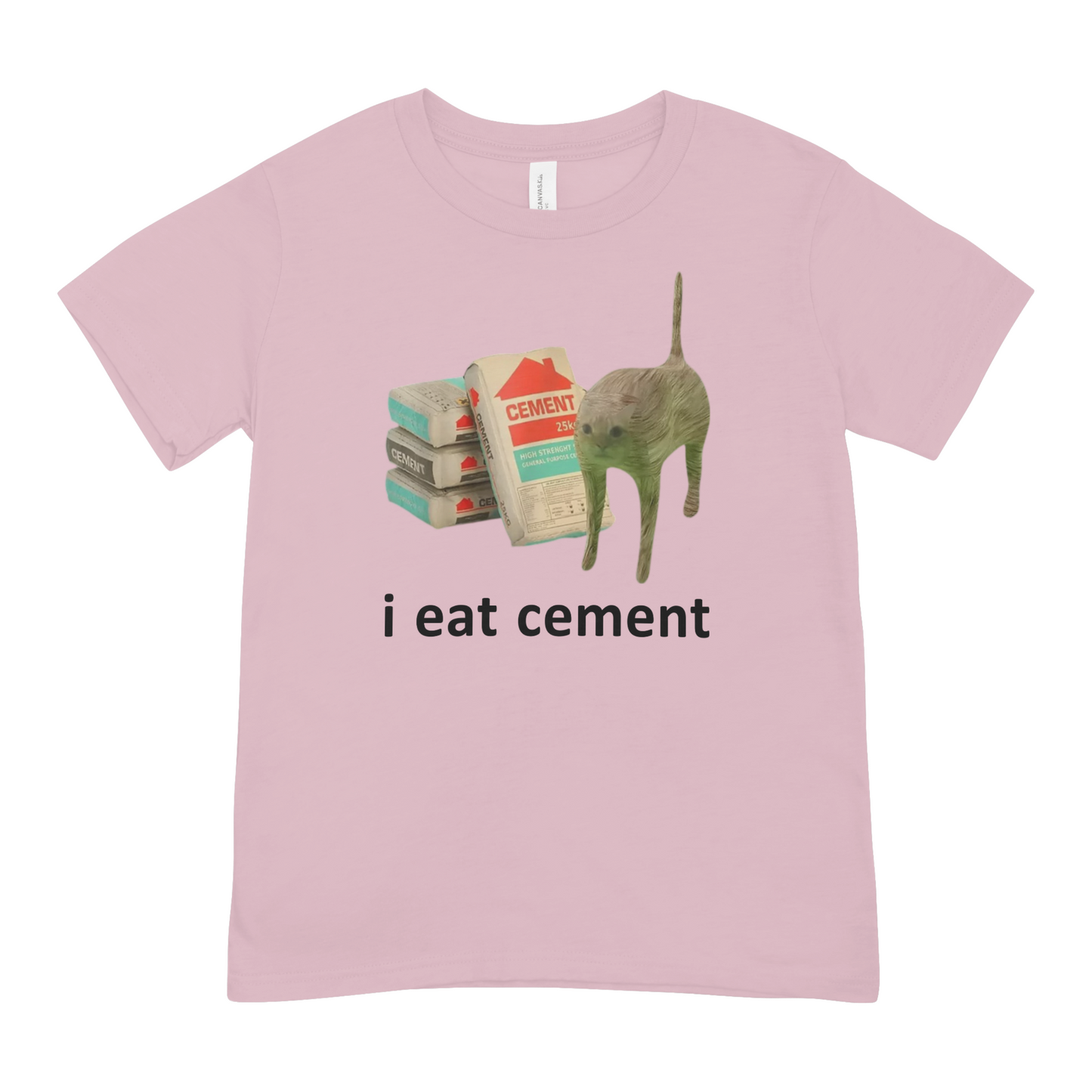 i eat cement - Oversized Tee