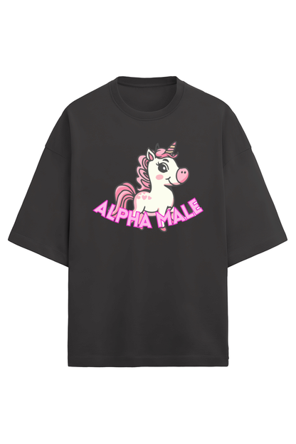 Alpha Male - French Terry Oversized Tee