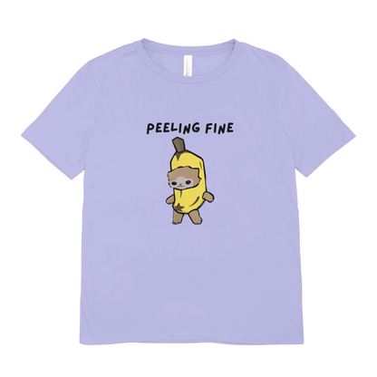 Peeling Fine - Oversized Tee