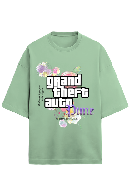 Grand Theft Auto Pune - French Terry Oversized Tee