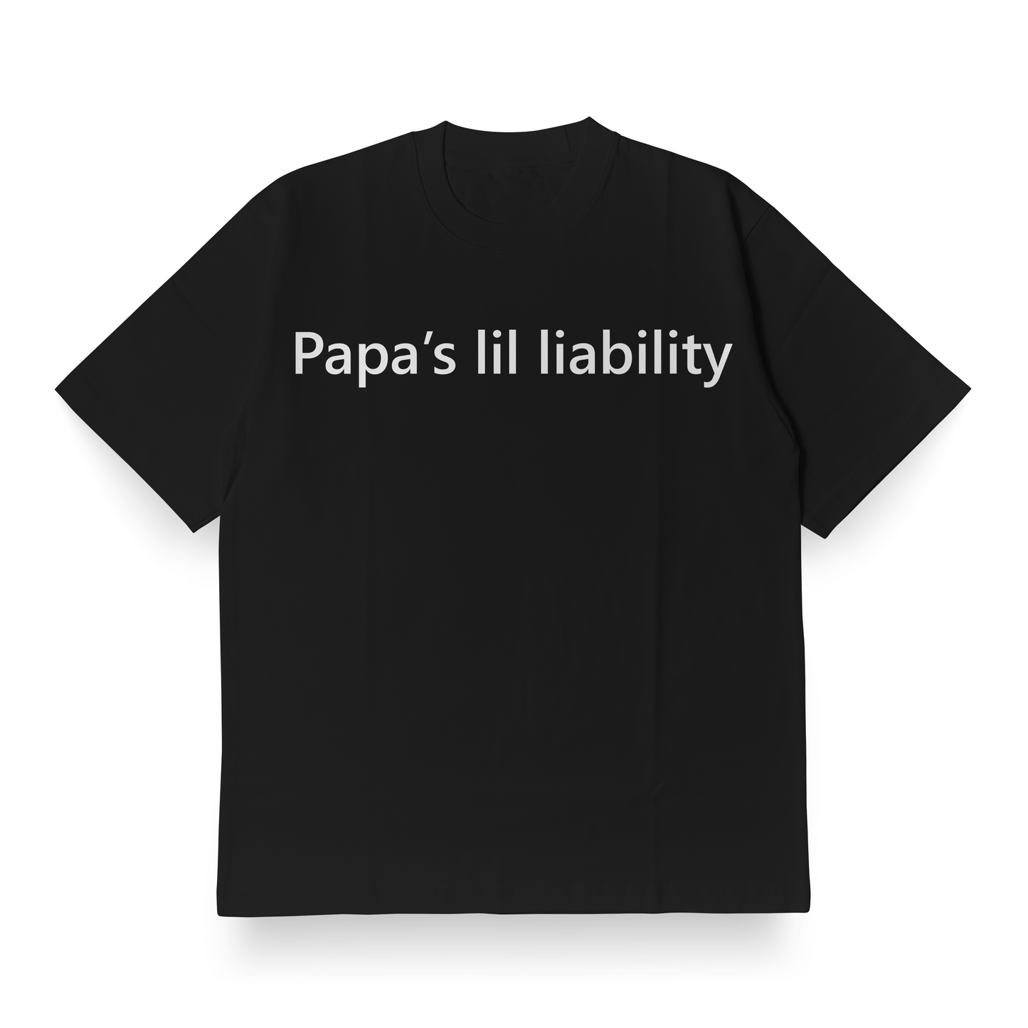 Papa's lil liability - Oversized Tee