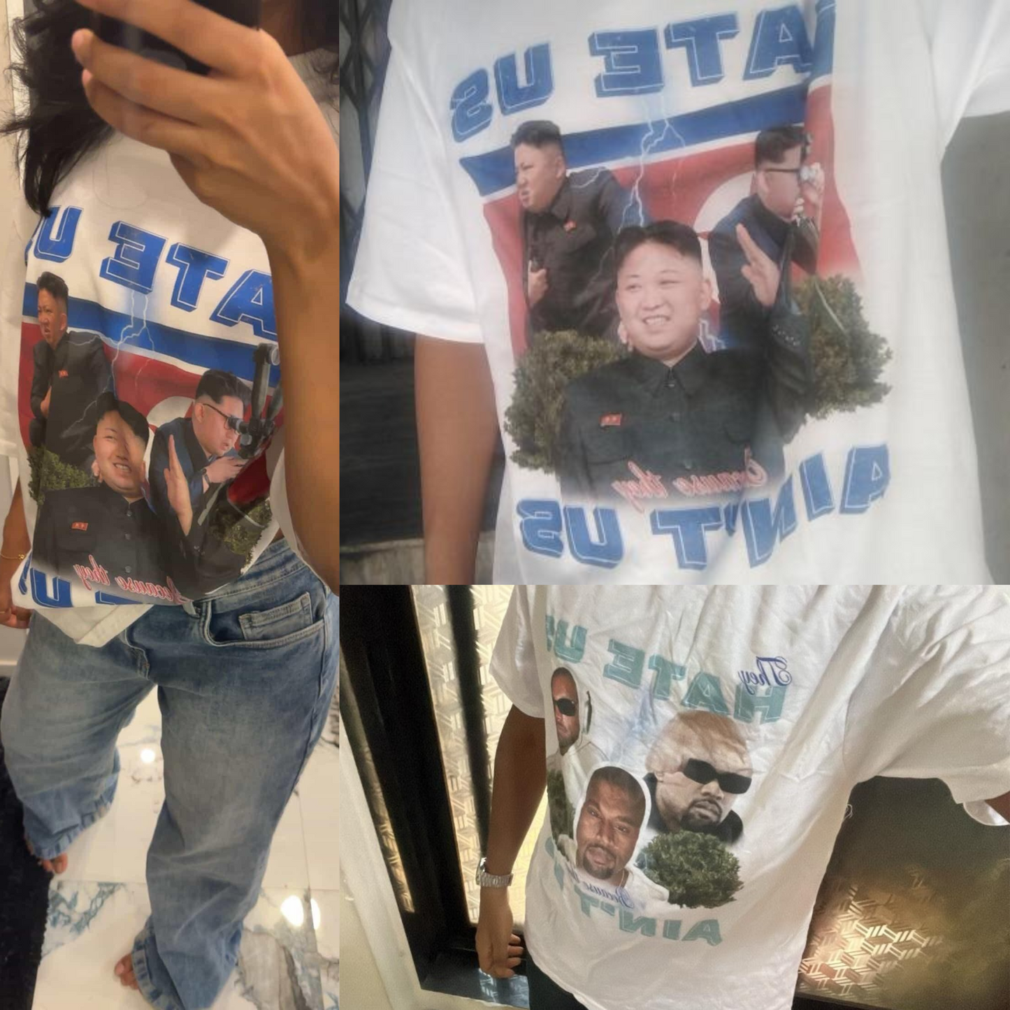 Hate Us Cus They Ain't Us - Regular Fit Tee