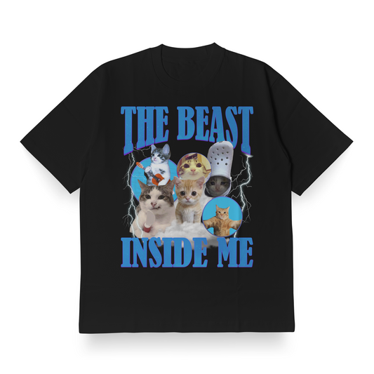 The Beast Inside Me - Oversized Tee