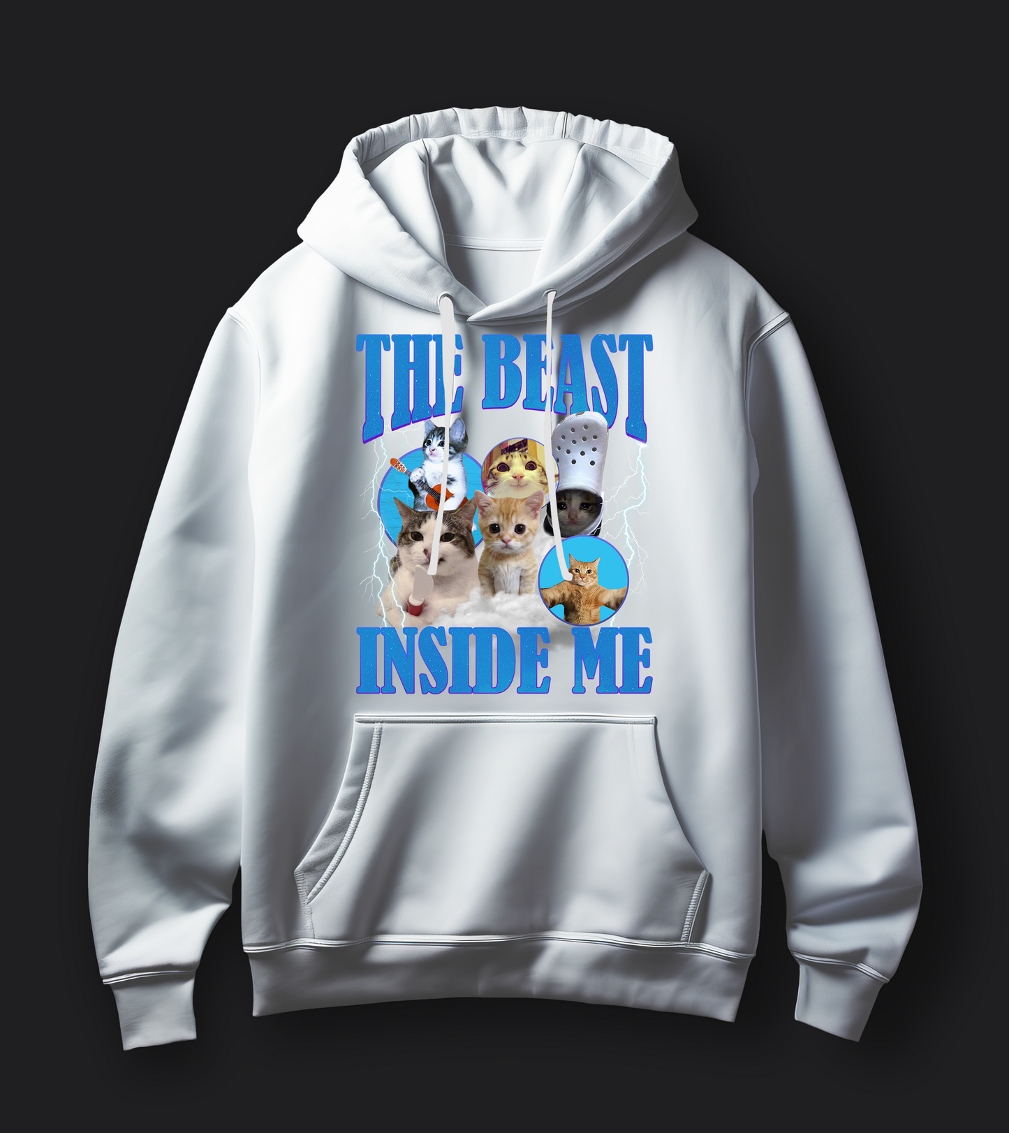 The Beast Inside Me!! - Unisex Oversized Hoodie