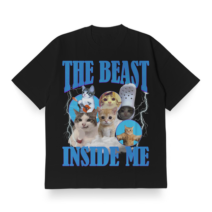 The Beast Inside Me - Oversized Tee