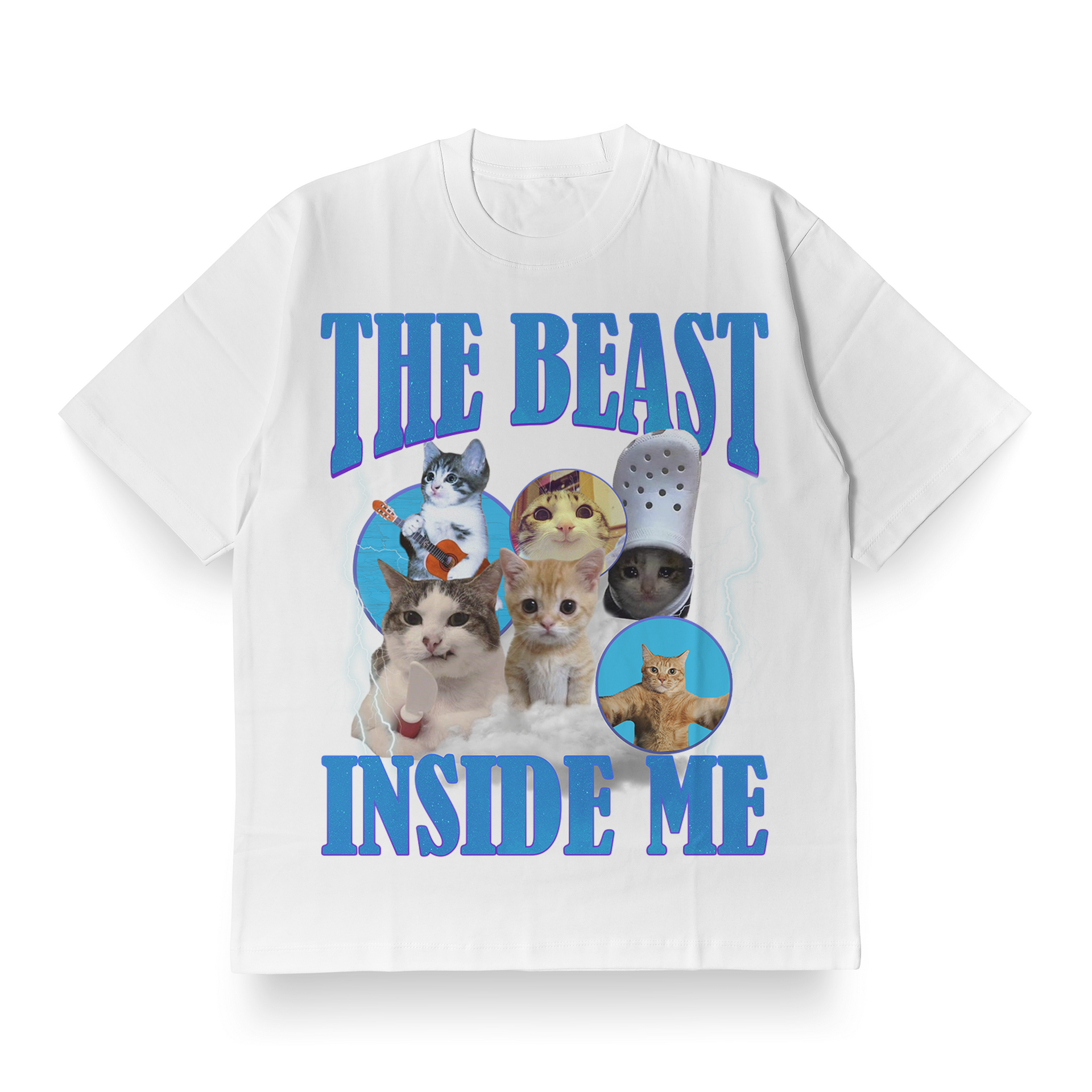 The Beast Inside Me - Oversized Tee – HootPop Clothing