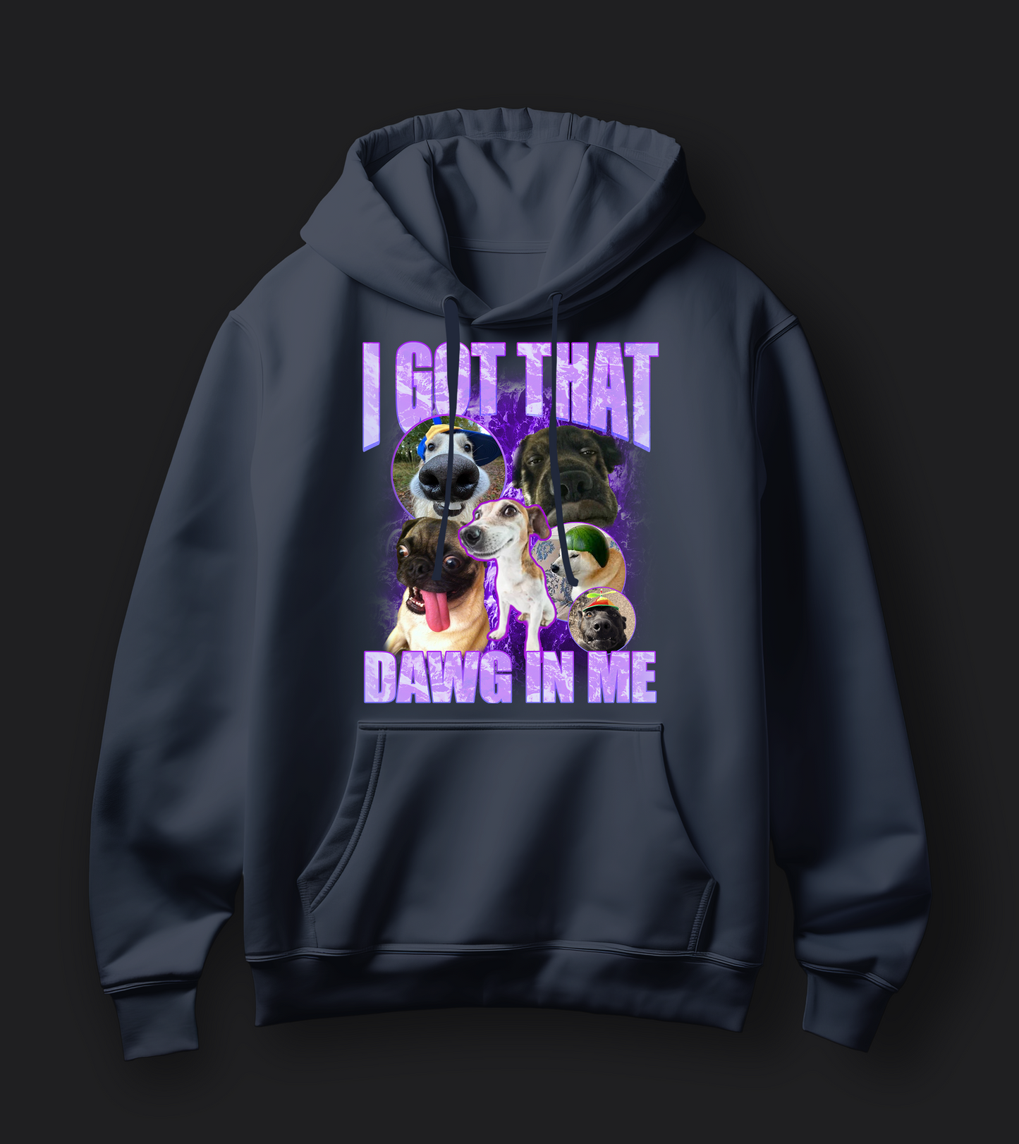 I Got That DAWG In Me - Unisex Oversized Hoodie