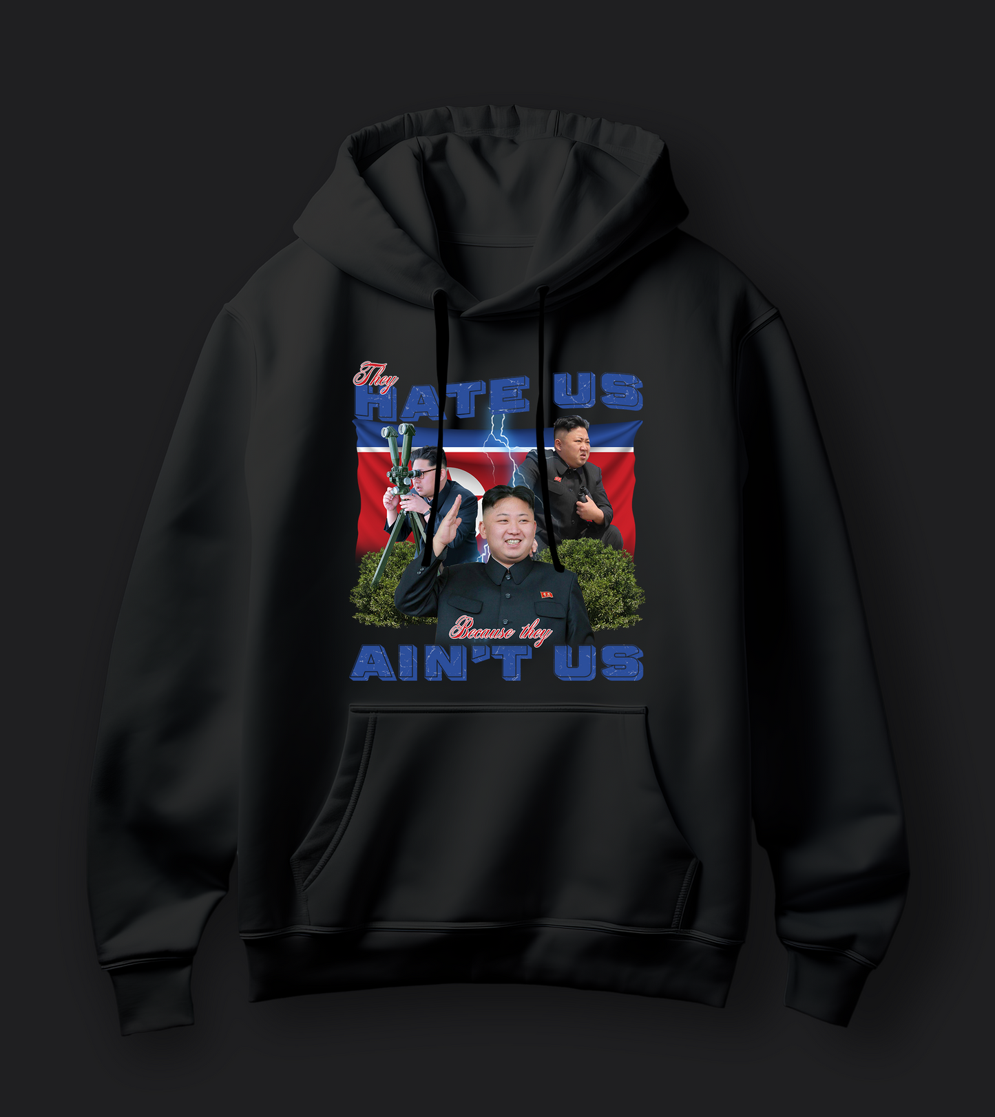 They Hate Us, Cus They Ain't Us - Unisex Oversized Hoodie