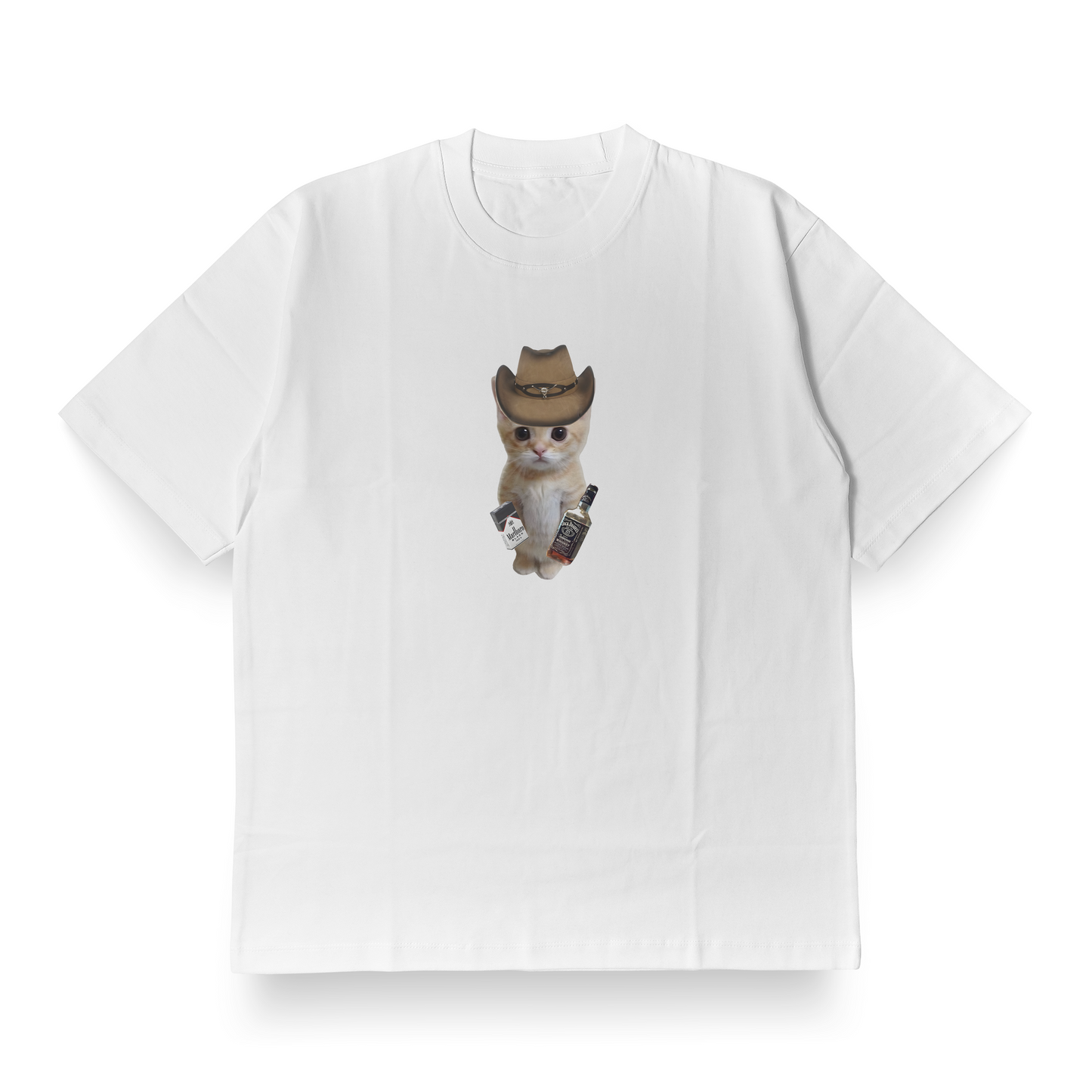 Hell Yeah (Marlboro and Jack Daniels) - Oversized Tee