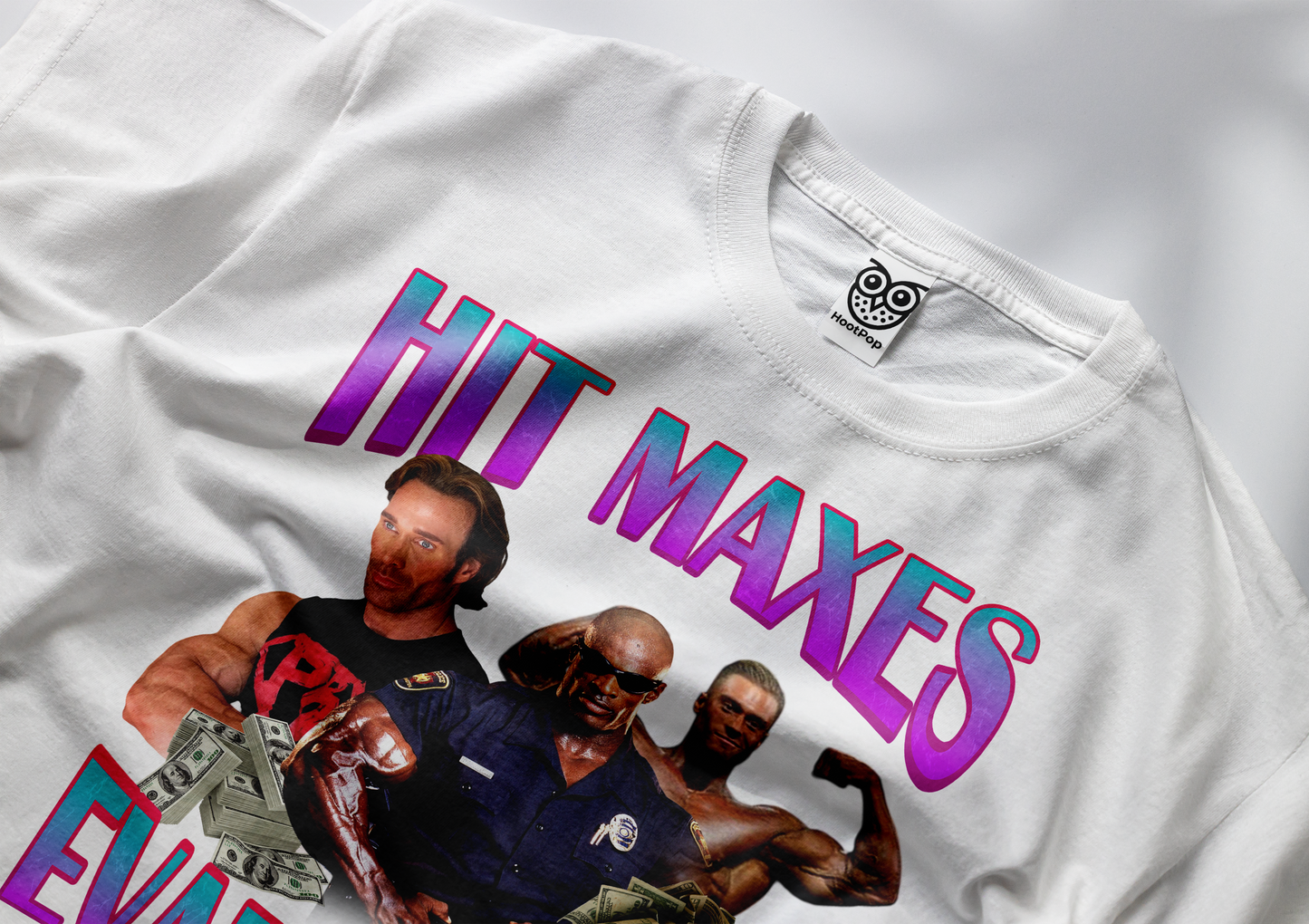 Hit Maxes, Evade Taxes - Oversized Tee