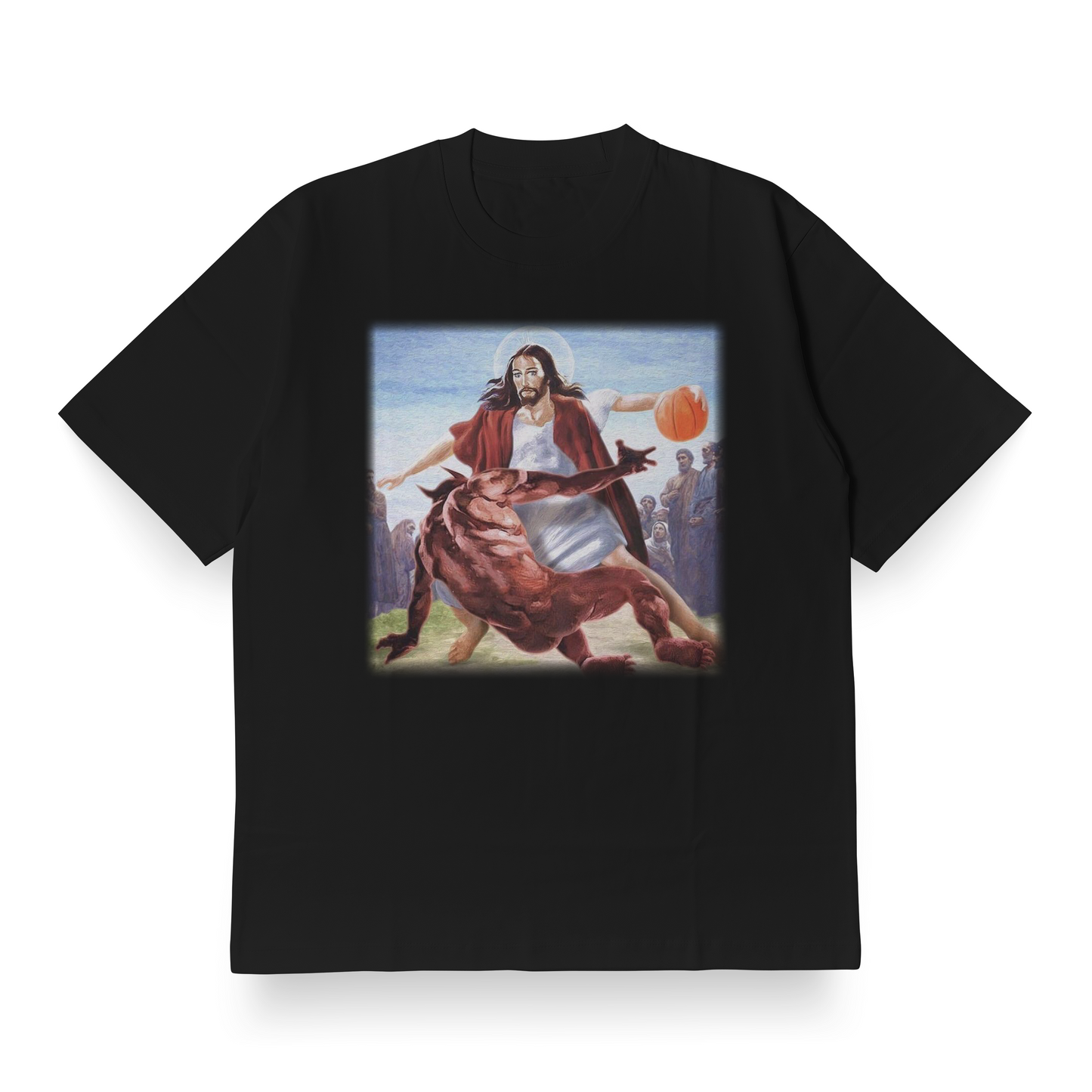 Holy Basketball - Oversized Tee