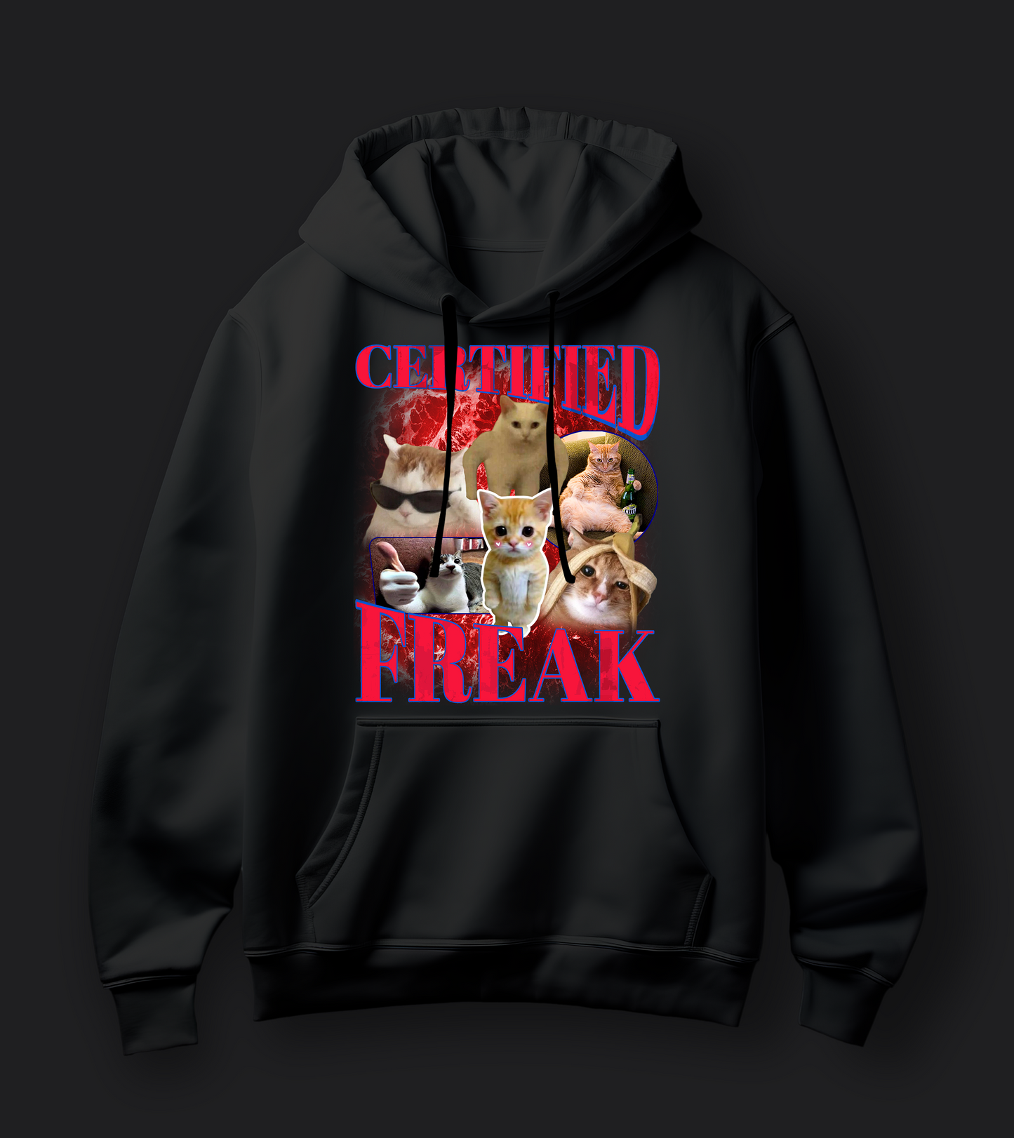 Certified Freak - Unisex Oversized Hoodie