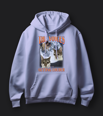 The Voices Are Getting Louder - Unisex Oversized Hoodie