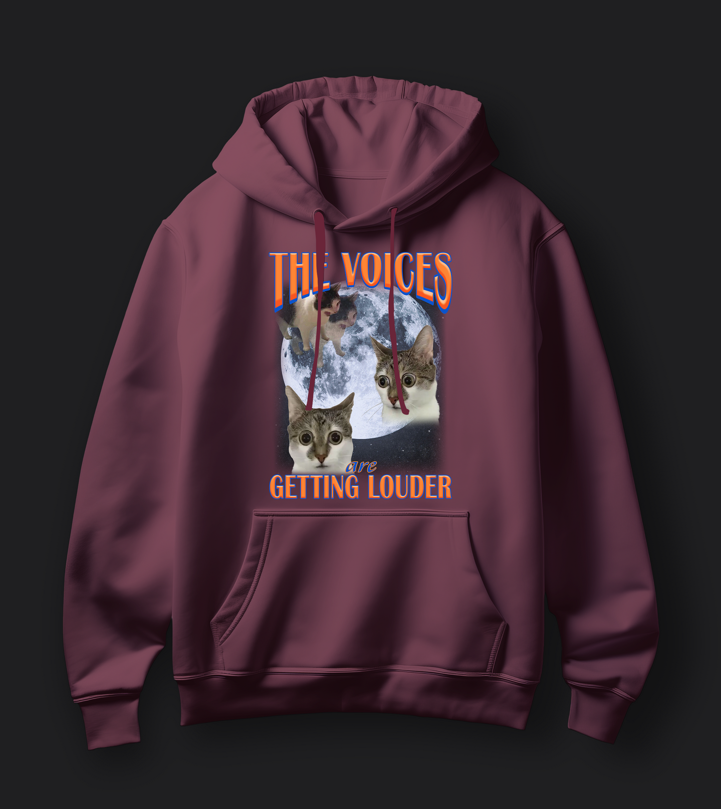 The Voices Are Getting Louder - Unisex Oversized Hoodie