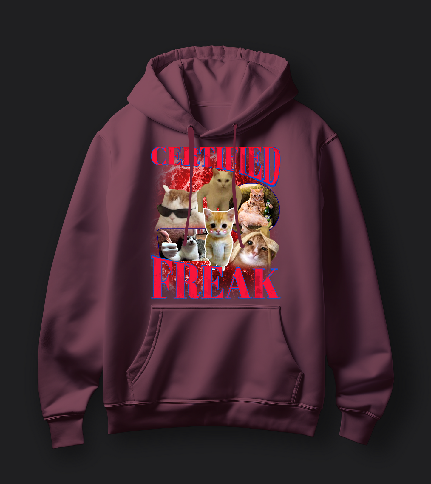 Certified Freak - Unisex Oversized Hoodie