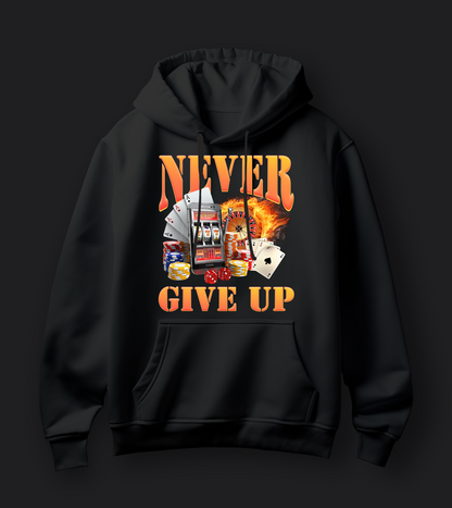 Never Give Up - Unisex Oversized Hoodie