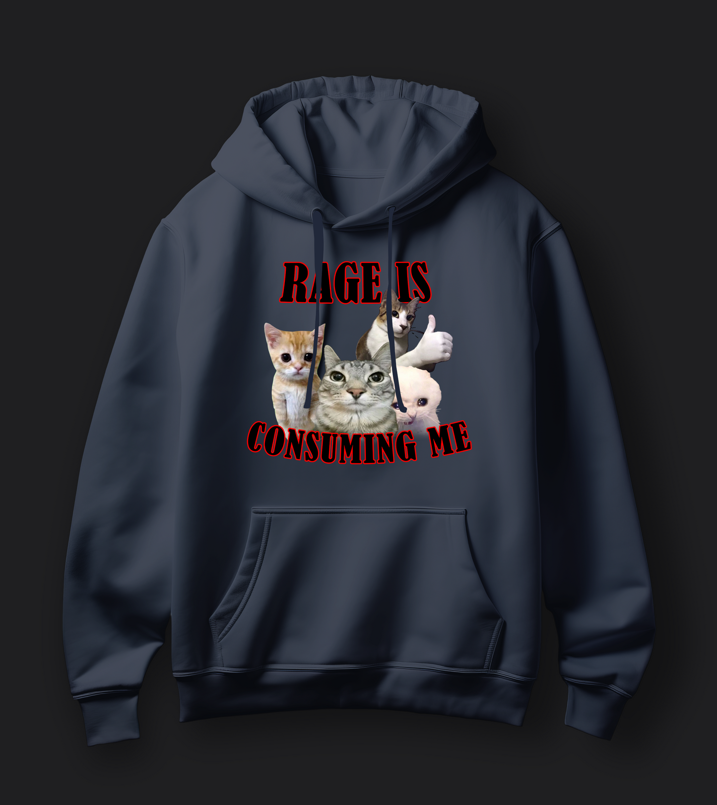 Rage Is Consuming Me - Unisex Oversized Hoodie