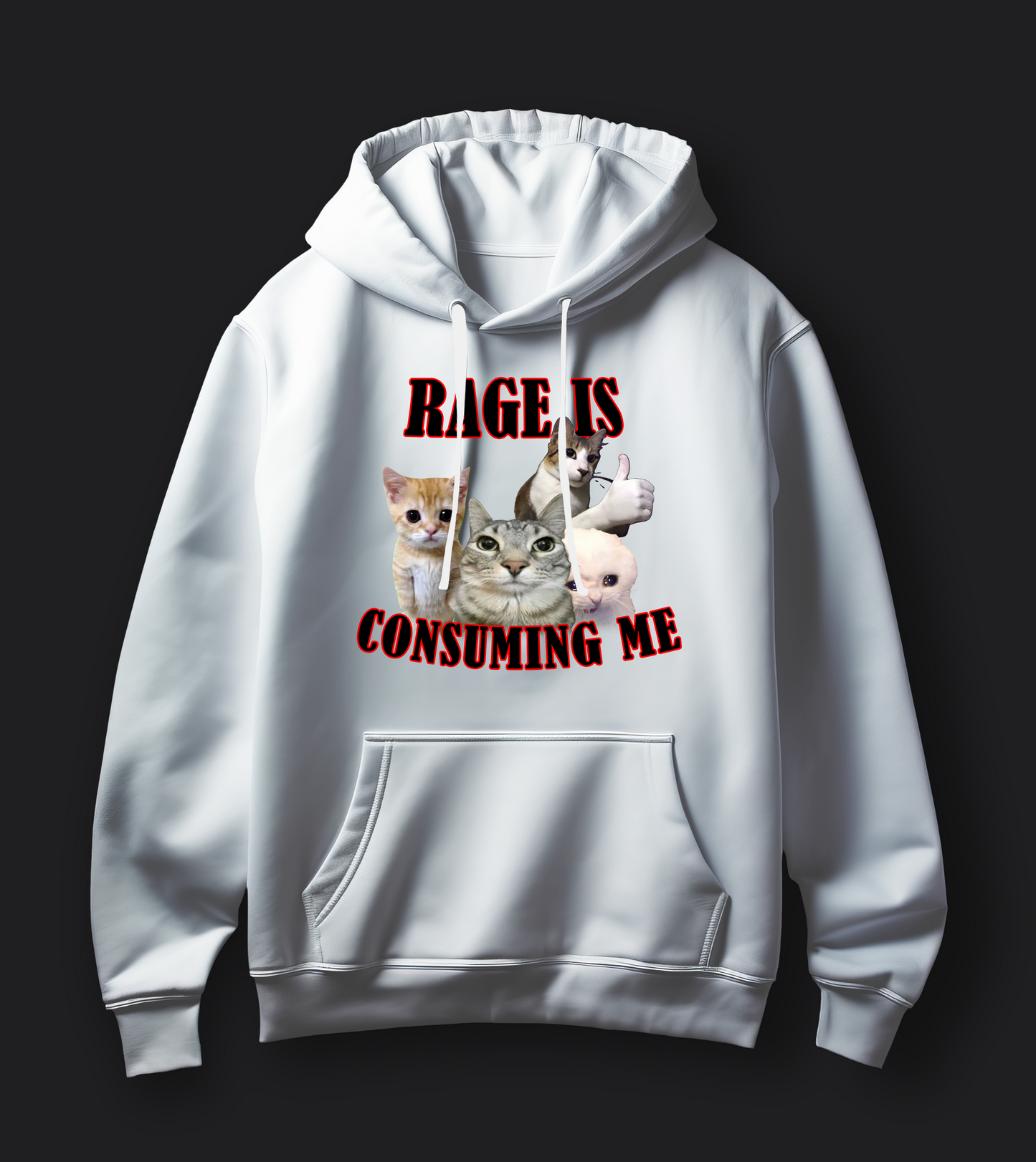 Rage Is Consuming Me - Unisex Oversized Hoodie