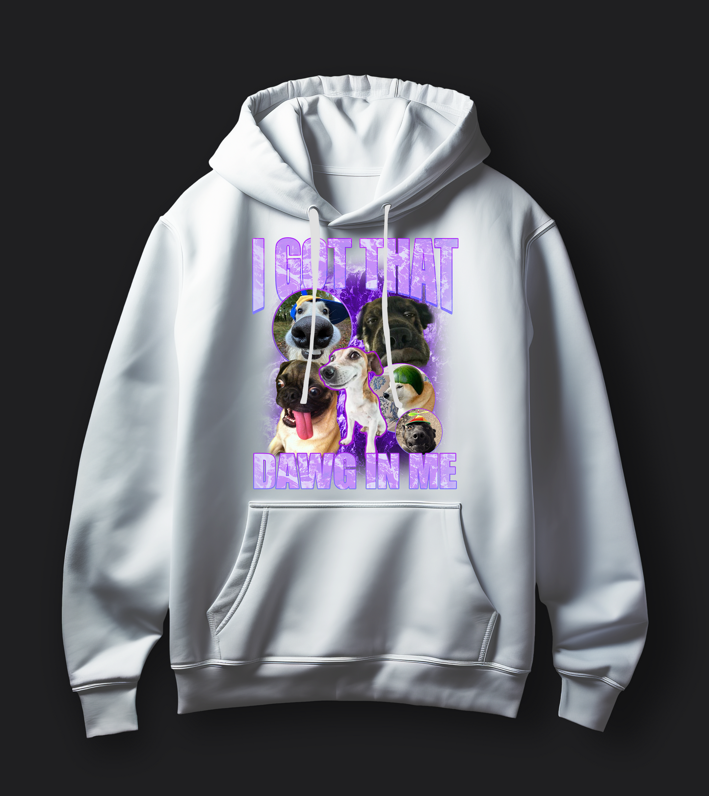 I Got That DAWG In Me - Unisex Oversized Hoodie