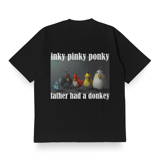 inky pinky ponky - Oversized Tee