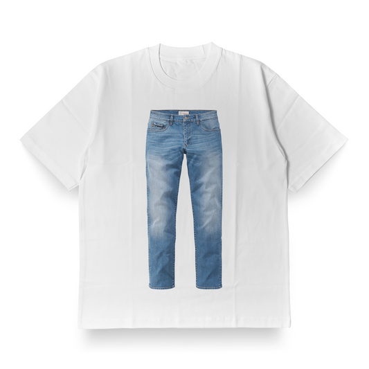 jeans - Oversized Tee