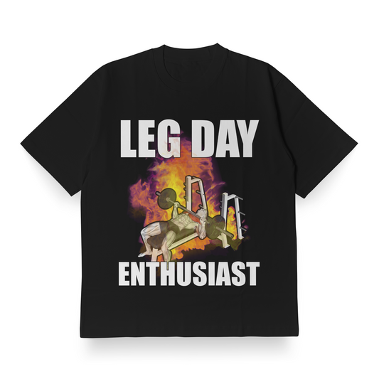 Leg Day Enthusiast - Oversized Tee