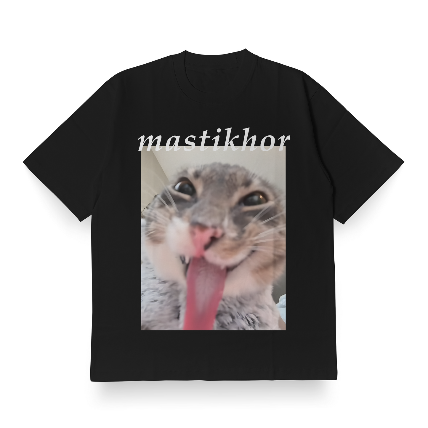 mastikhor - Black Oversized Tee