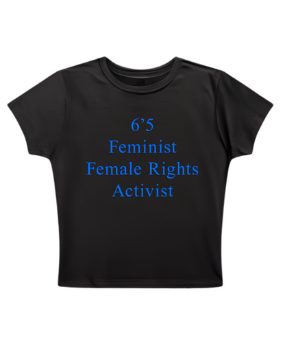 Rizzly Bear - Baby Tee - Black Baby Tee Front