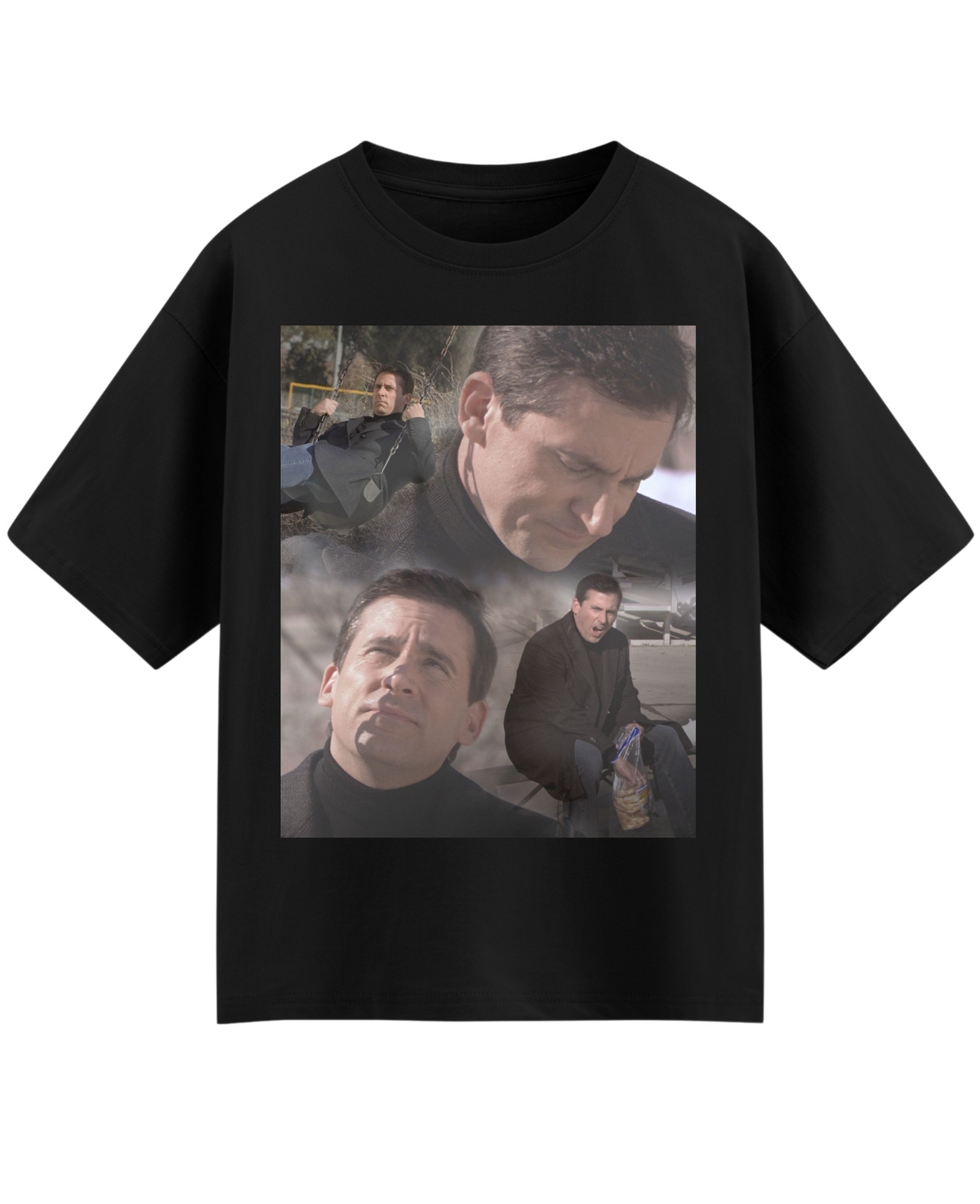 Custom Tee Nandini - Black Front