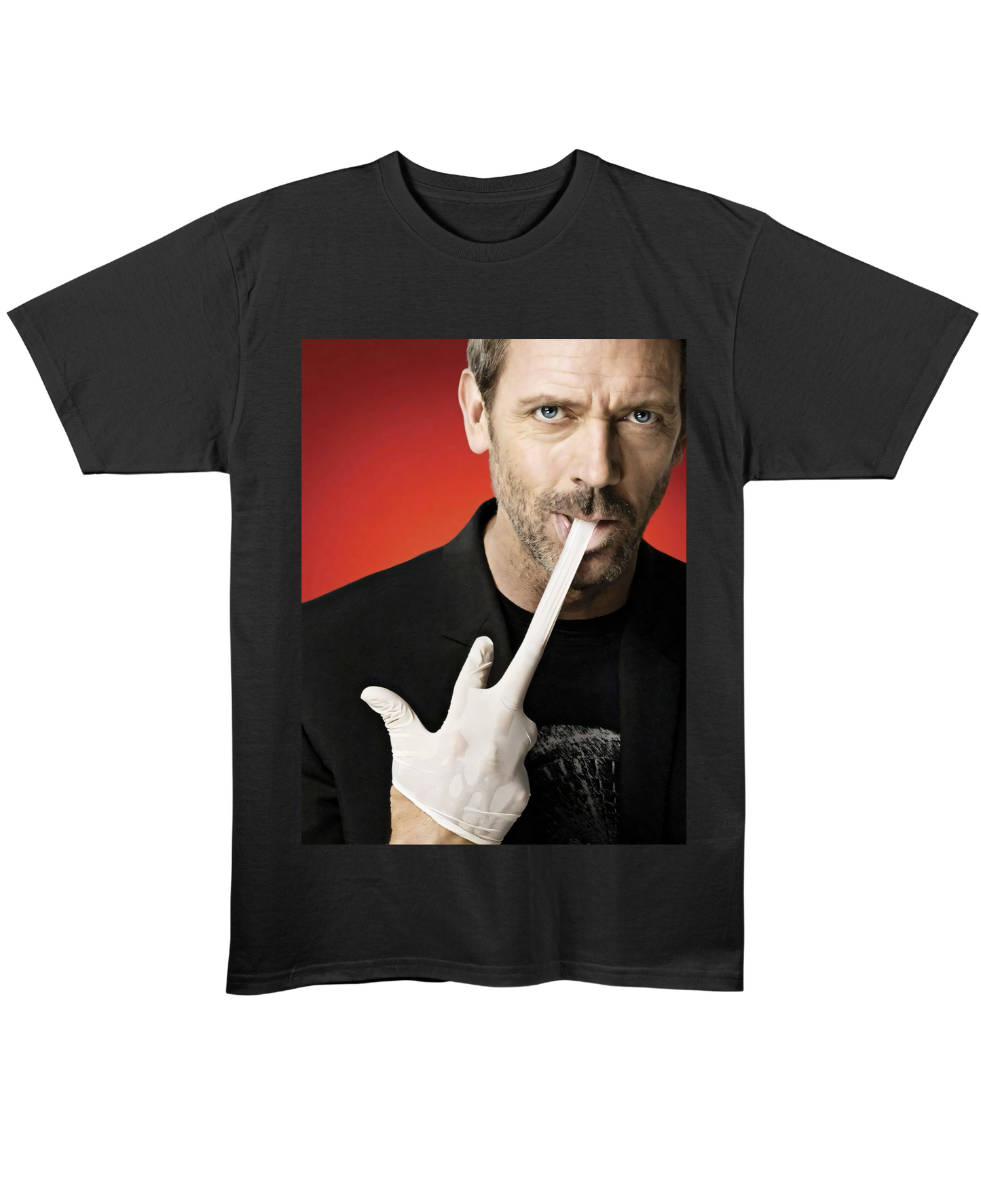 Freaky House - Regular Fit Tee - Black Front