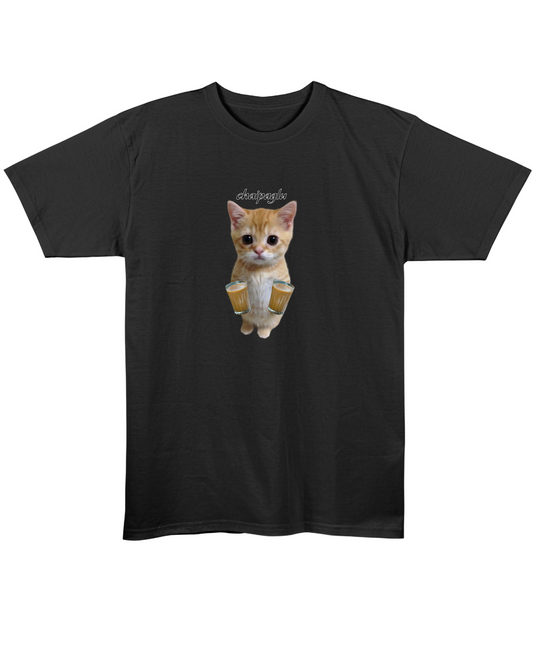 chaipaglu - Regular Fit Tee - Black Front
