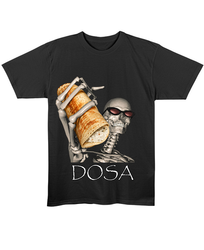 DOSA - Regular Fit Tee - Black Front