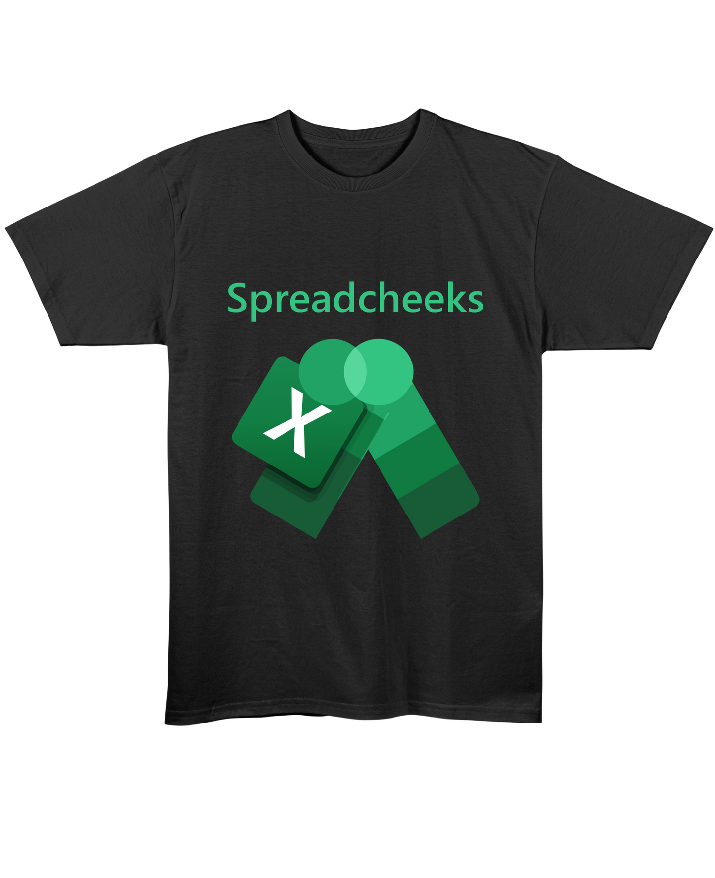 Spreadcheeks - Regular Fit Tee - Black Front