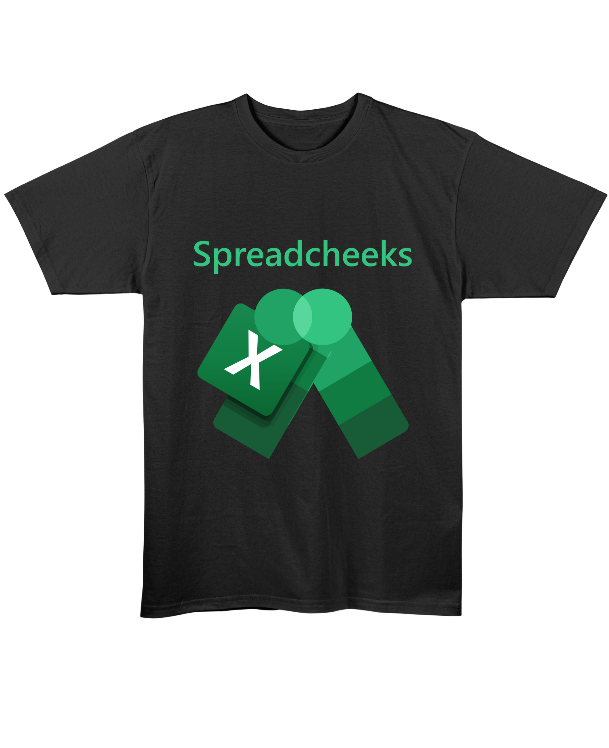 Spreadcheeks - Regular Fit Tee - Black Front