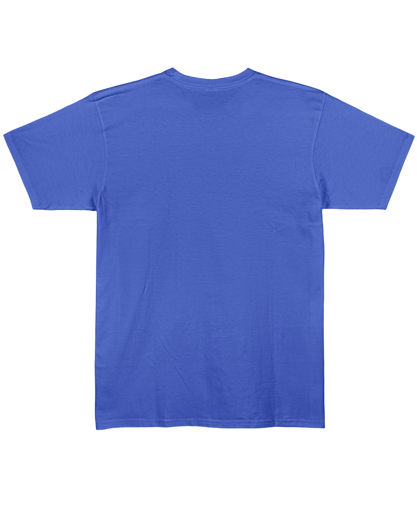 Mentally Sick, Totally Thicc - Regular Fit Tee - Blue Back View