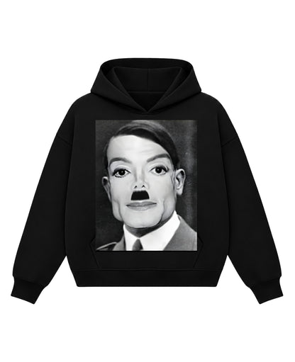 Black Boxy Hoodie Front Design