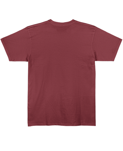 Mao Zebron - Regular Fit Tee - Maroon Back