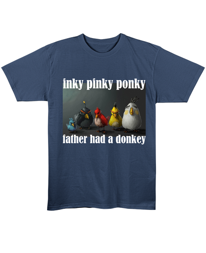 inky pinky ponky - Regular Fit Tee - Navy Blue Front