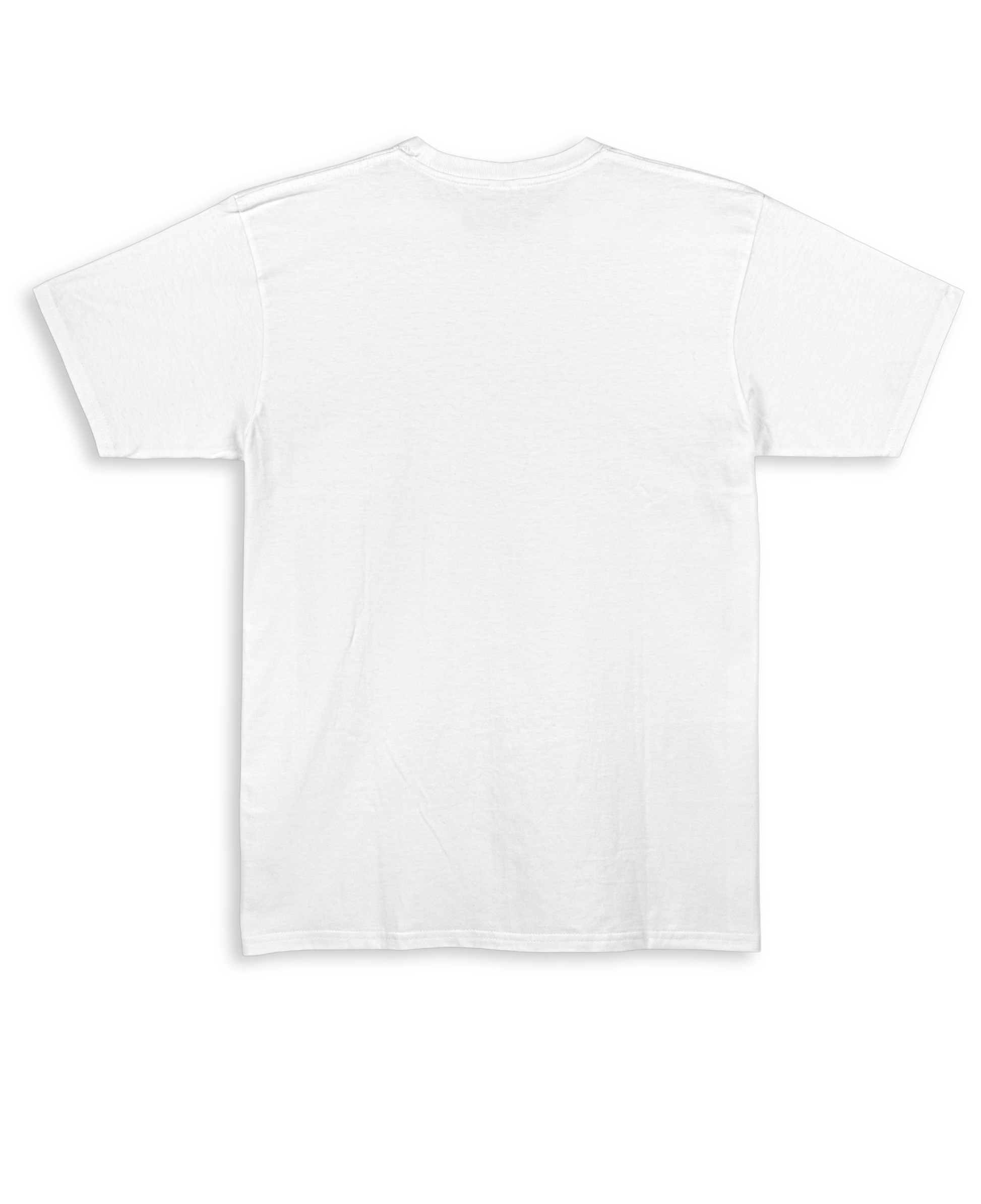 wait, i'm goated - Regular Fit Tee - White Back