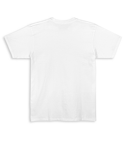 wait, i'm goated - Regular Fit Tee - White Back