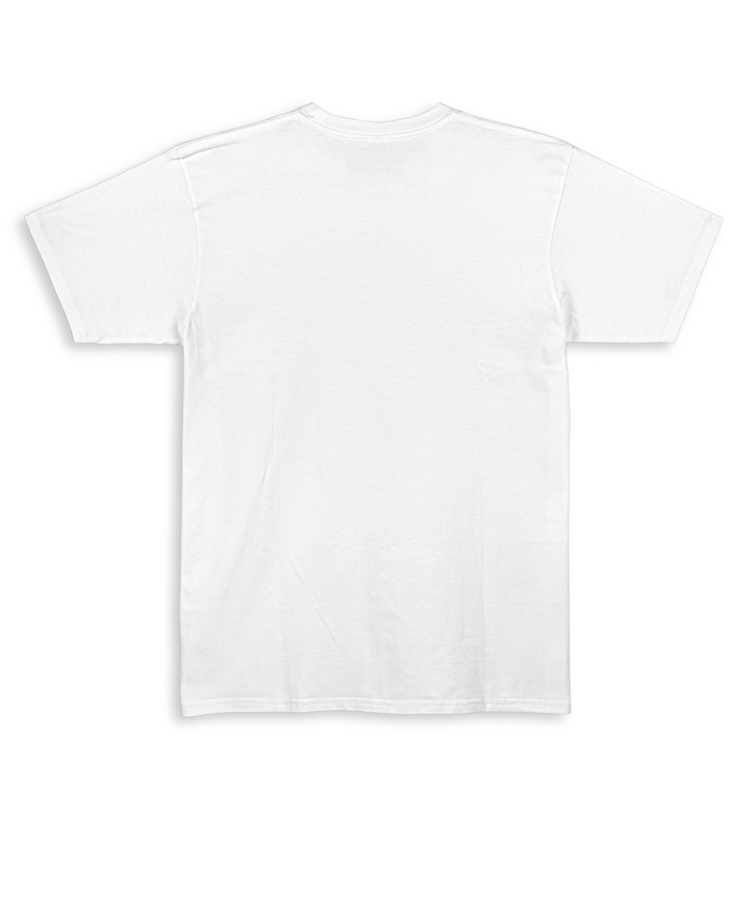 i have microplastics in my balls(cutu edition) - Regular Fit Tee - White Back